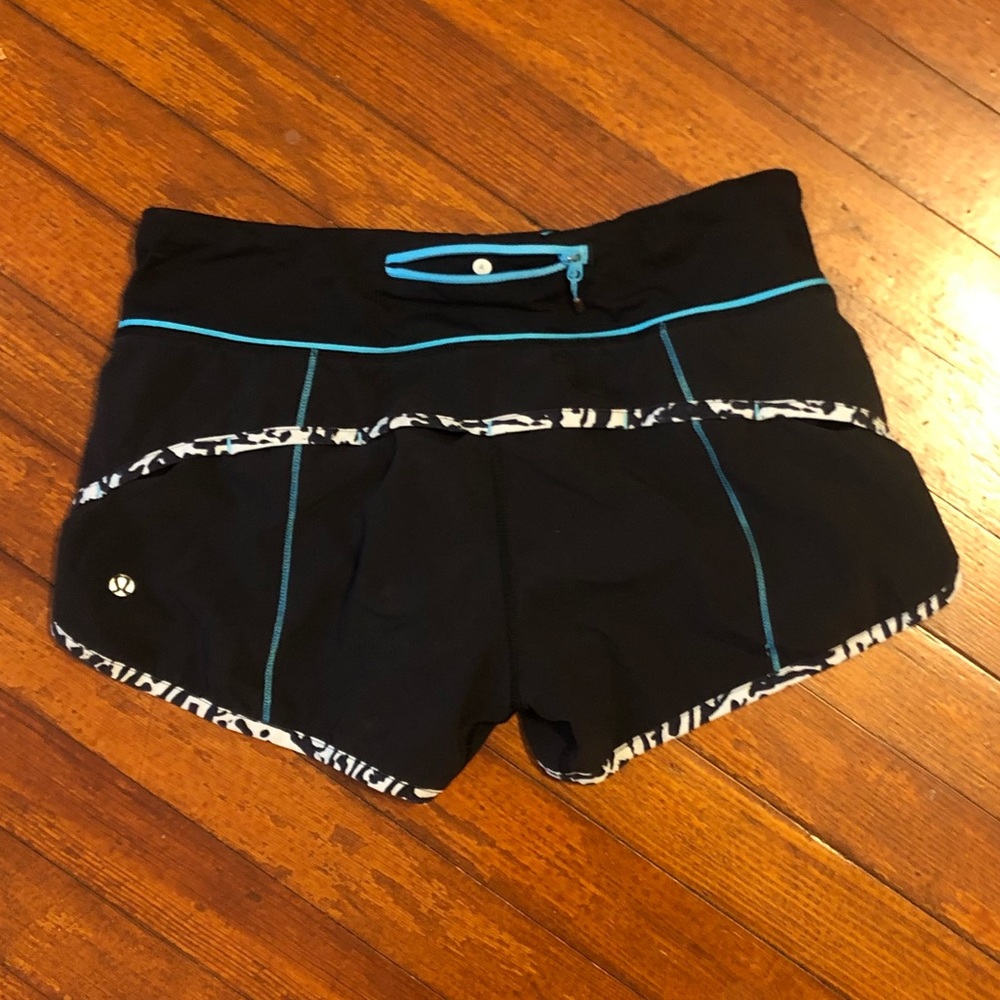 Lululemon speedshorts size 4